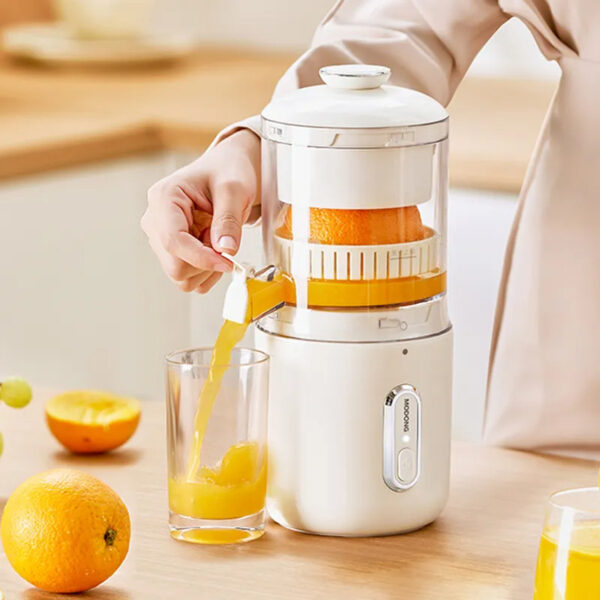 Multifunctional Wireless Electric Juicer Steel Orange Lemon Blender USB Portable Mini Fruit Squeezer Pressure Juicer Kitchen - Image 2